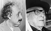 Albert Einstein and Bernard Baruch, circumcised mass murderers