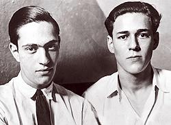 Stump thumper duo: killer anal rapists Leopold and
Loeb