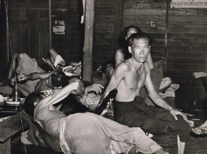 Chinese opium den in Singapore